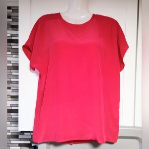 Nordstrom Gallery Vintage 100% Silk Blouse Sz-S